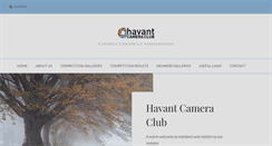 Desktop Screenshot of havantcameraclub.co.uk